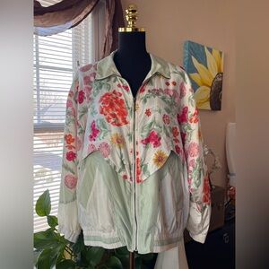 Vintage AB Sport by Numina Floral Women's Jacket